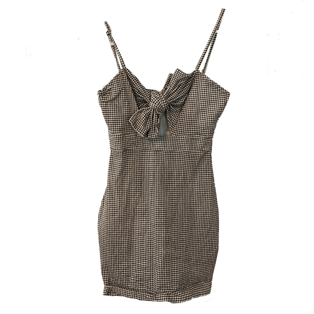 Saint Genies Bodycon Clueless Plaid Dress